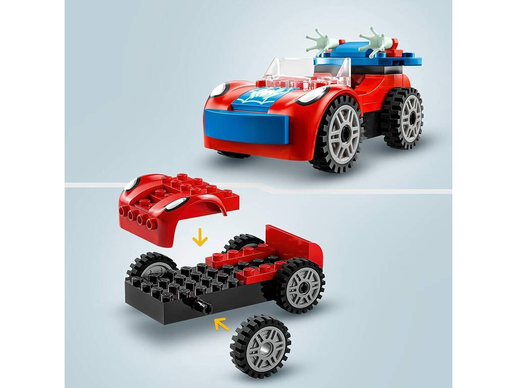 Voiture Lego Marvel Spiderman et Doc Ock 10789