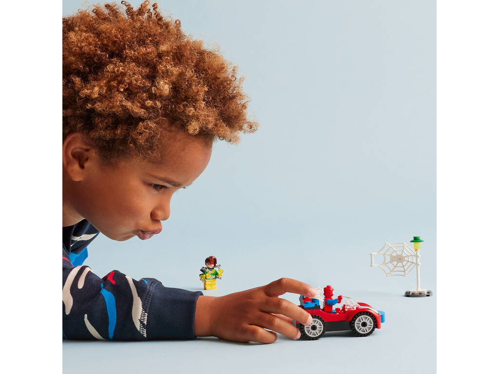 Voiture Lego Marvel Spiderman et Doc Ock 10789