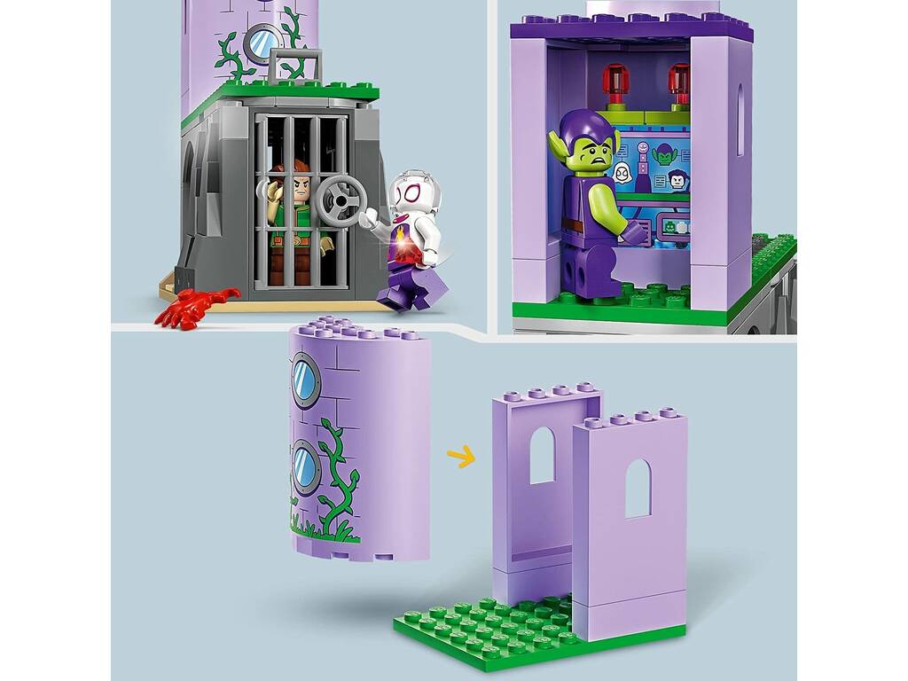Lego Marvel Team Spidey au phare du Bouffon Vert 10790