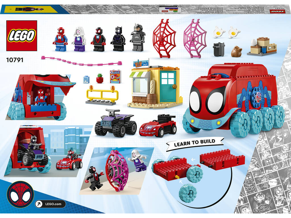 Lego Marvel Base mobile della squadra Spidey 10791