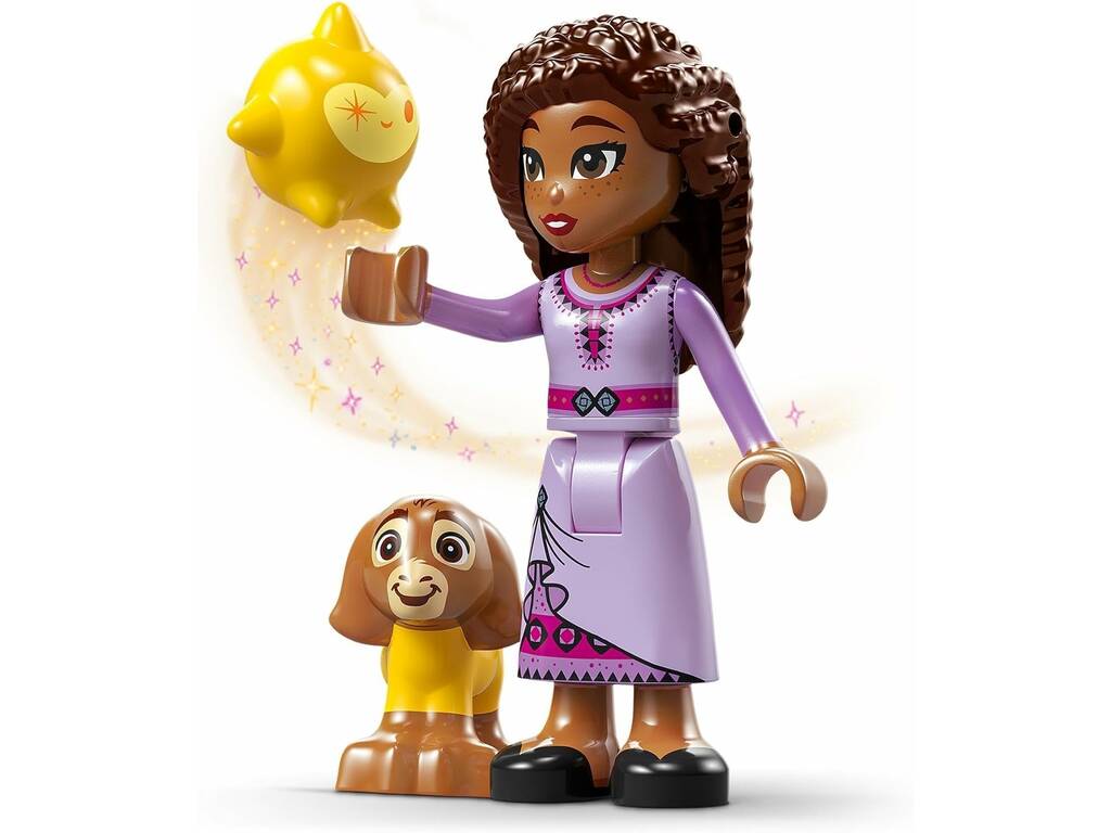 Lego Disney Wish Asha dans la ville des roses 43223