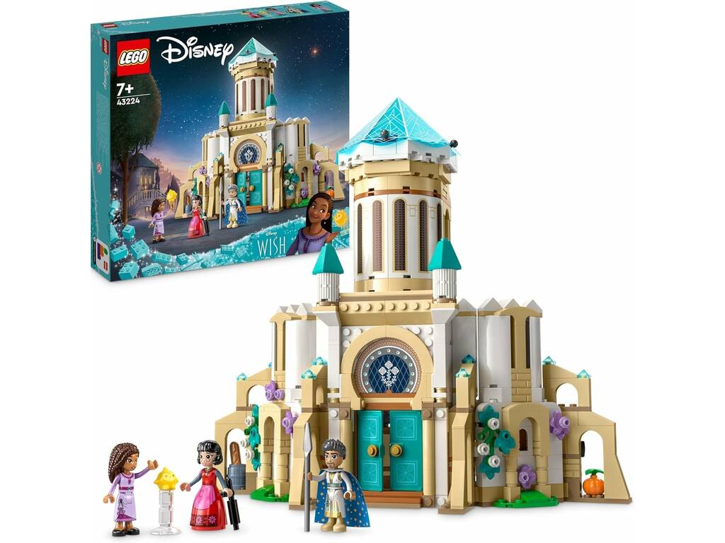 Lego Disney Wish Le château du roi magnifique 43224