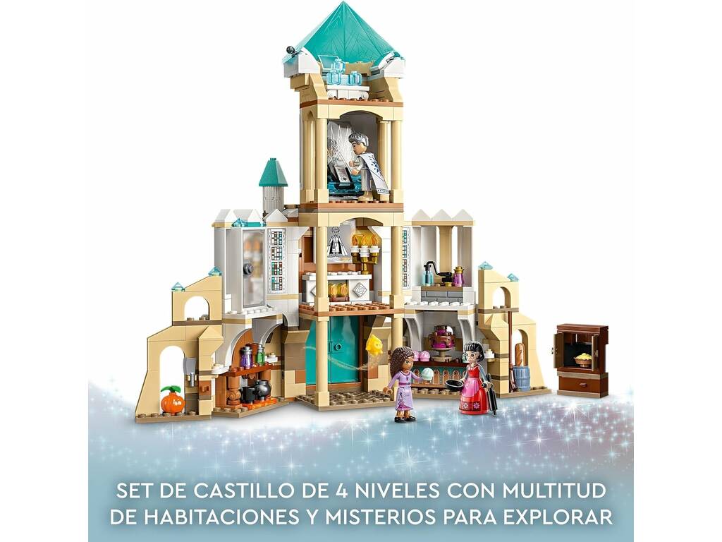 Lego Disney Wish Le château du roi magnifique 43224