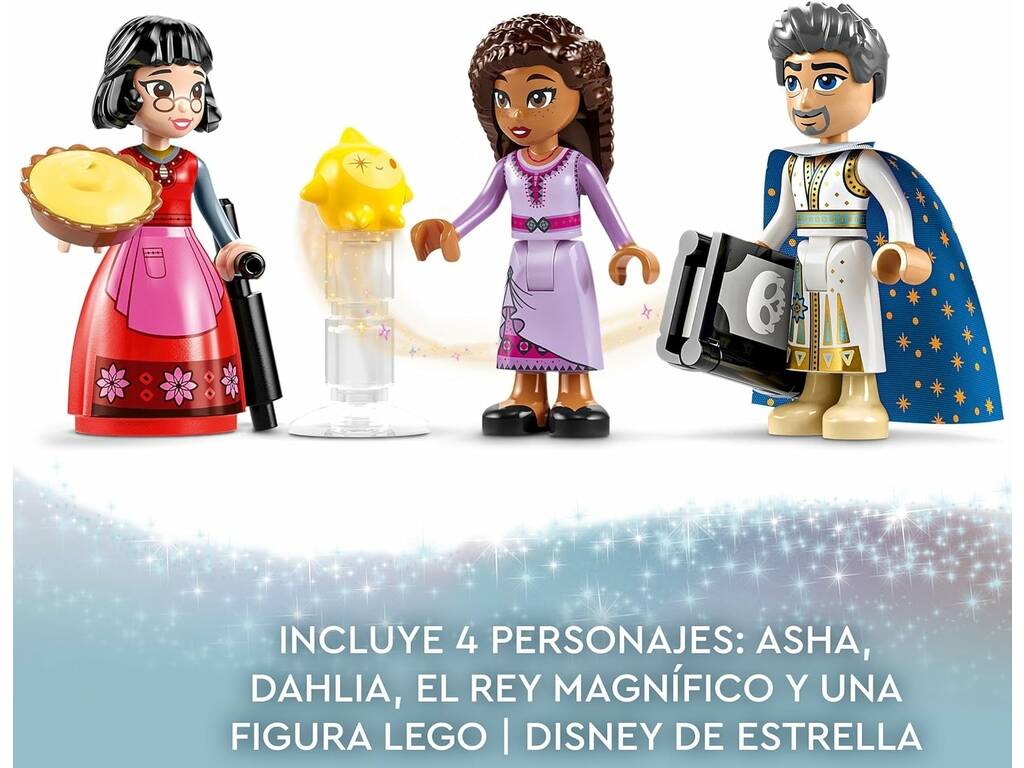 Lego Disney Wish Le château du roi magnifique 43224
