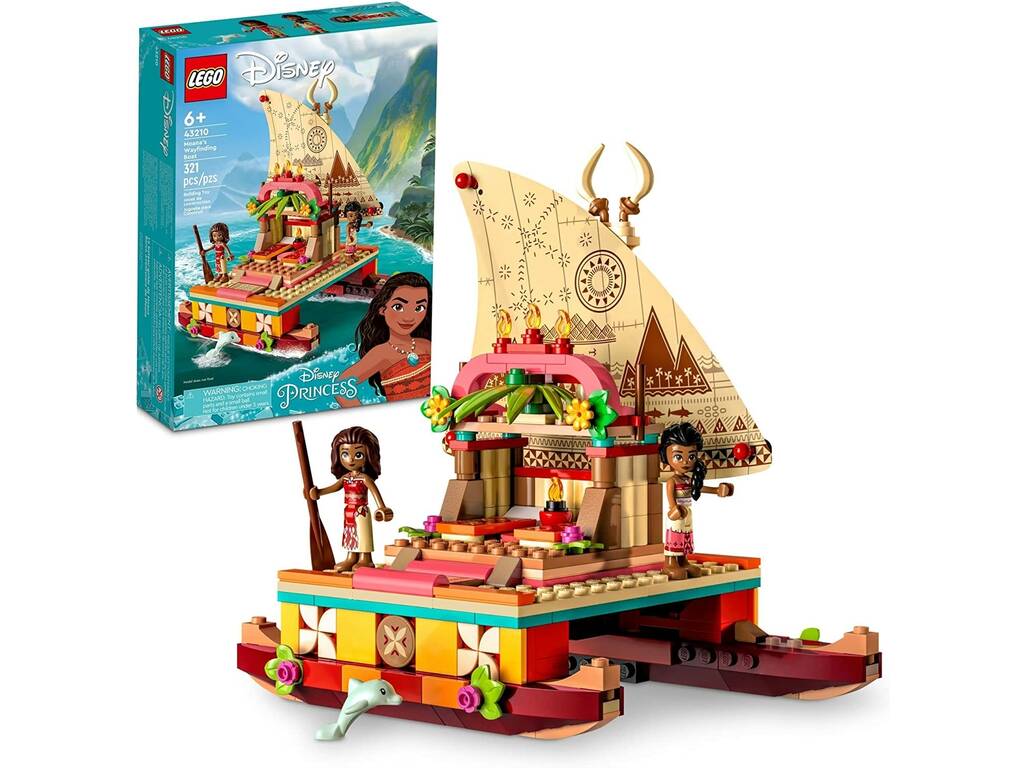 Lego Barco Aventureiro de Vaiana 43210