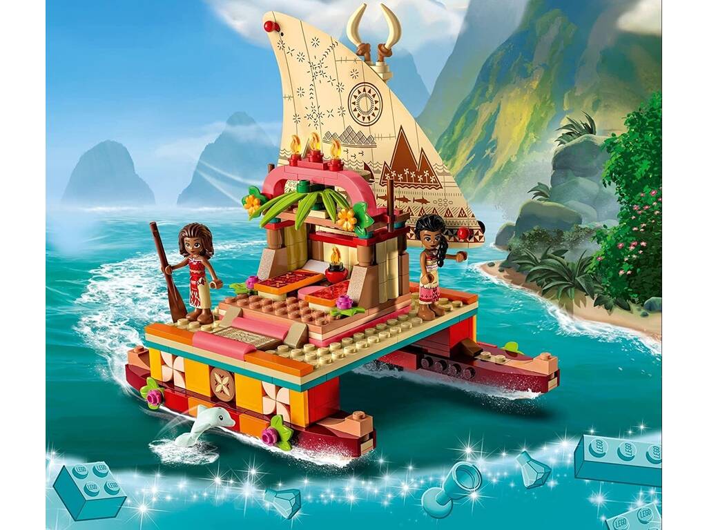 Lego Barco Aventureiro de Vaiana 43210