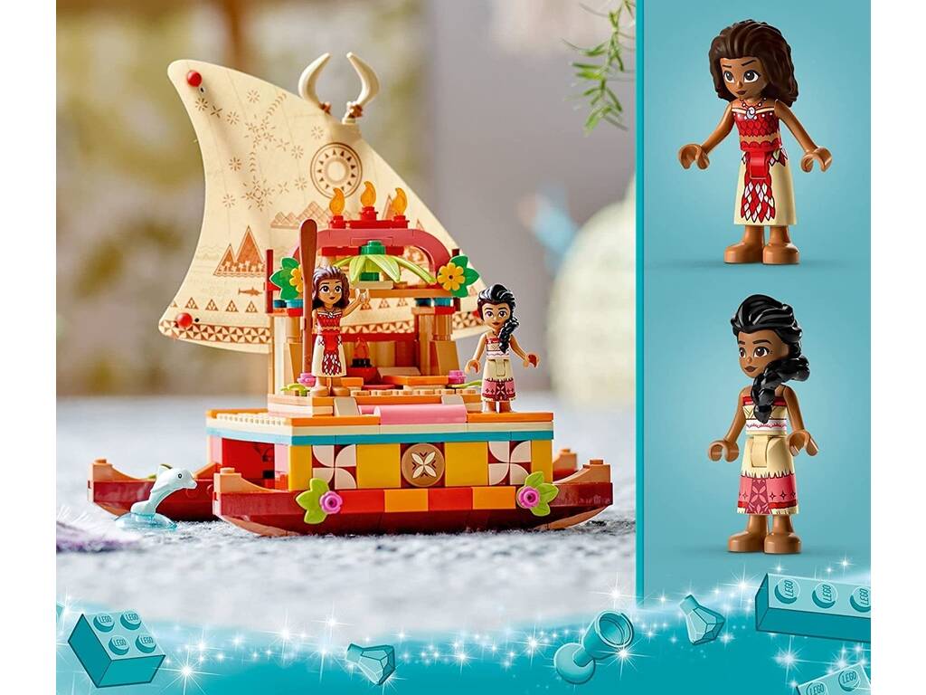 Lego Barco Aventureiro de Vaiana 43210