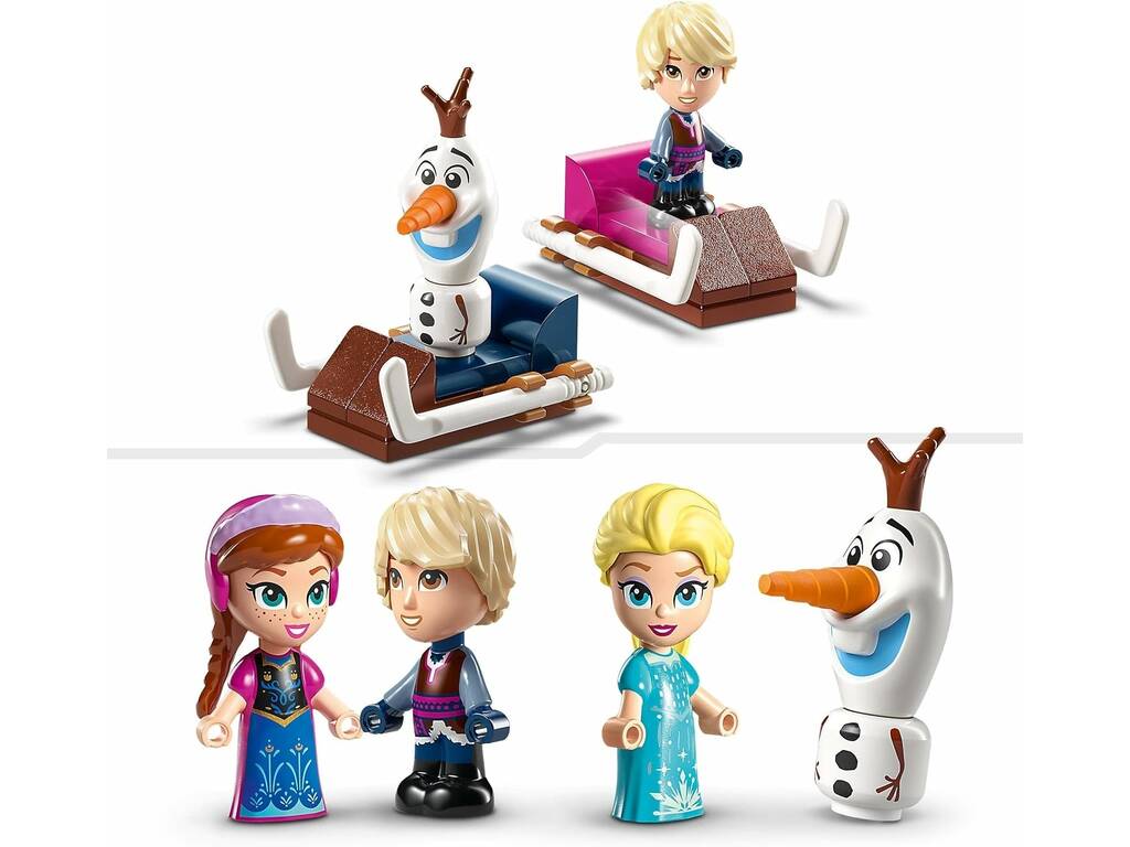 Lego Disney Frozen Tiovivo Mágico de Anna y Elsa 43218
