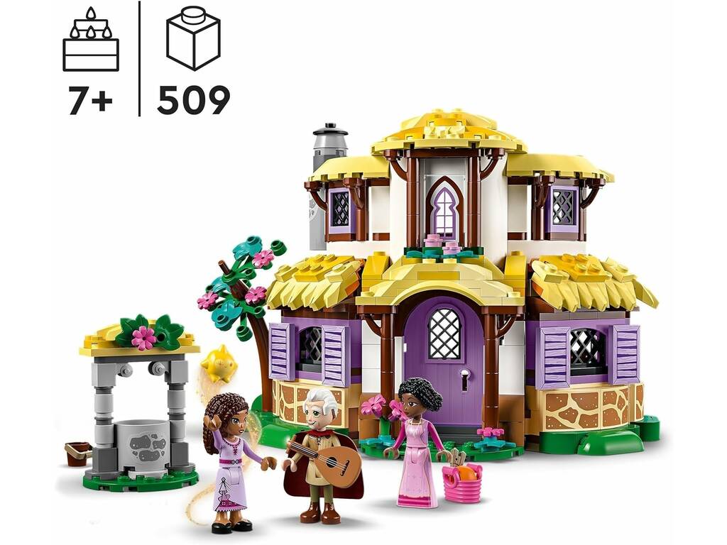Lego Disney Wish La capanna di Asha 43231