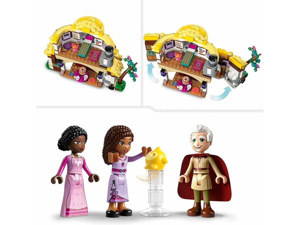 Lego Disney Wish La capanna di Asha 43231