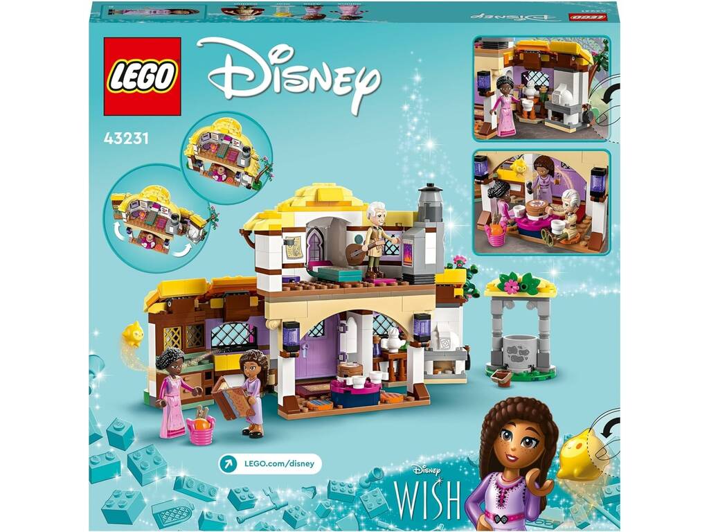 Lego Disney Wish La capanna di Asha 43231