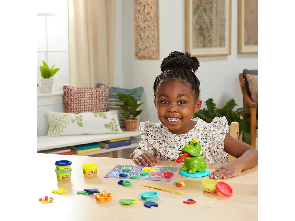 Playdoh Primeras Creaciones Con La Rana y Los Colores Hasbro F69265L0