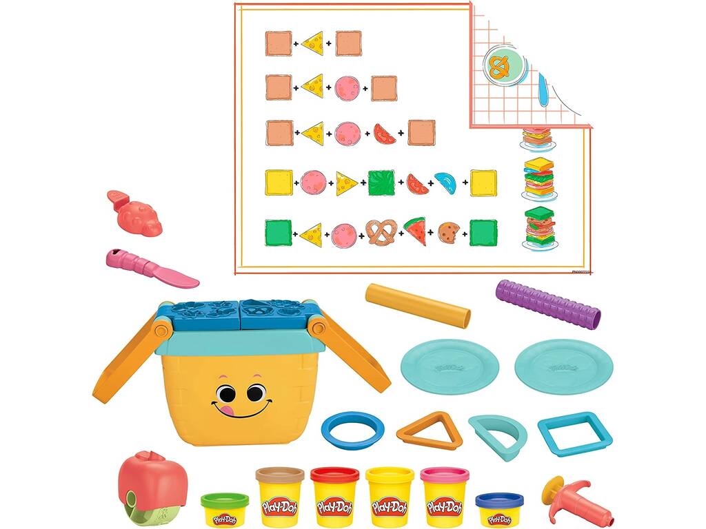Play Doh Premières Créations pour le Pique-nique Hasbro F6916