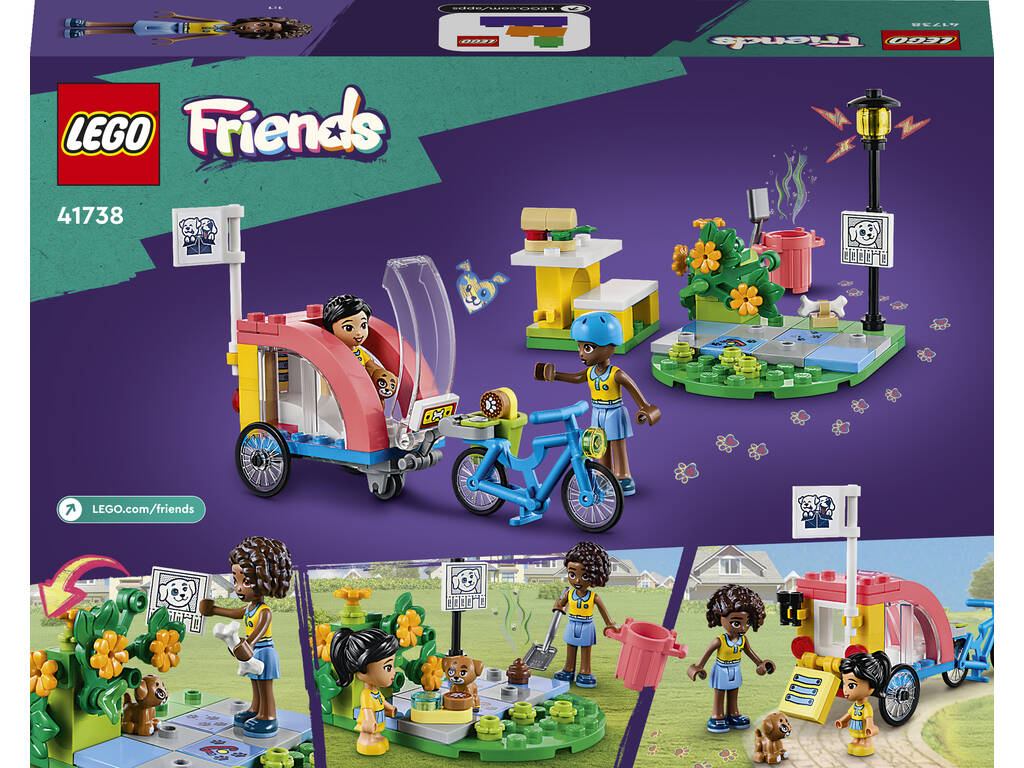 Lego Friends Vélo de Sauvetage Canin