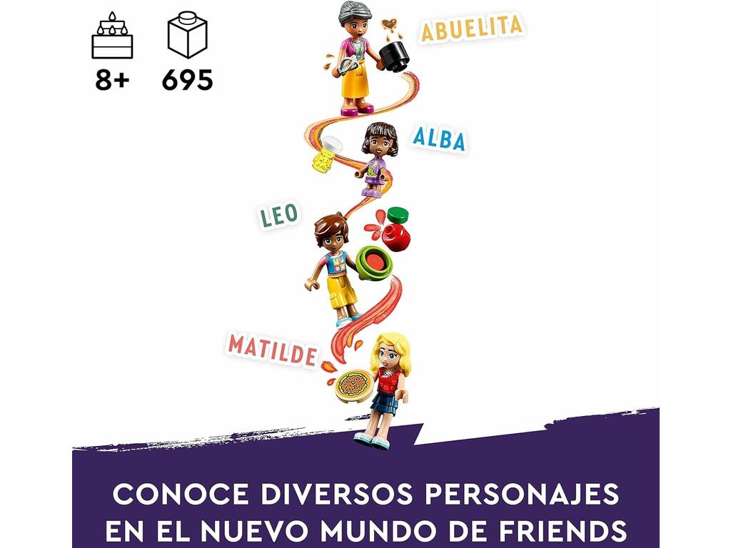 Lego Friends Cucina comunitaria di Heartlake City 41747