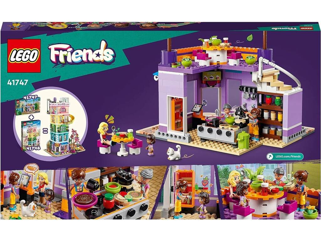 Lego Friends Cucina comunitaria di Heartlake City 41747