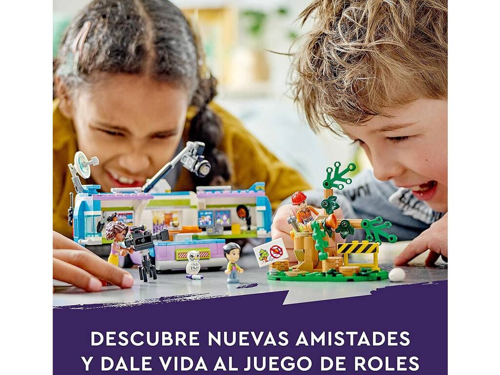 Lego Friends Unità mobile per le notizie