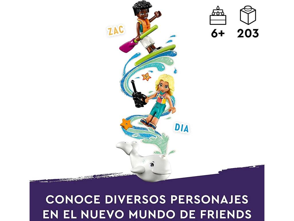 Avion de sauvetage maritime Lego Friends 41752