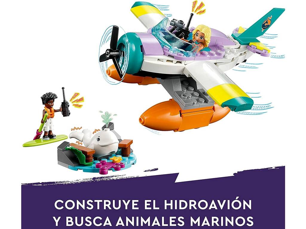 Avion de sauvetage maritime Lego Friends 41752