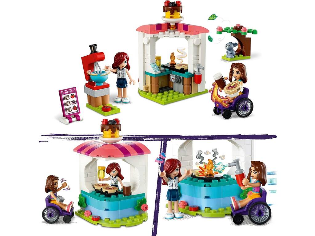 Lego Friends Stand de Crêpes 41753