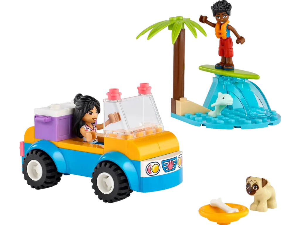 LEGO Flego Friends Divertente Buggy Spiaggia 41725