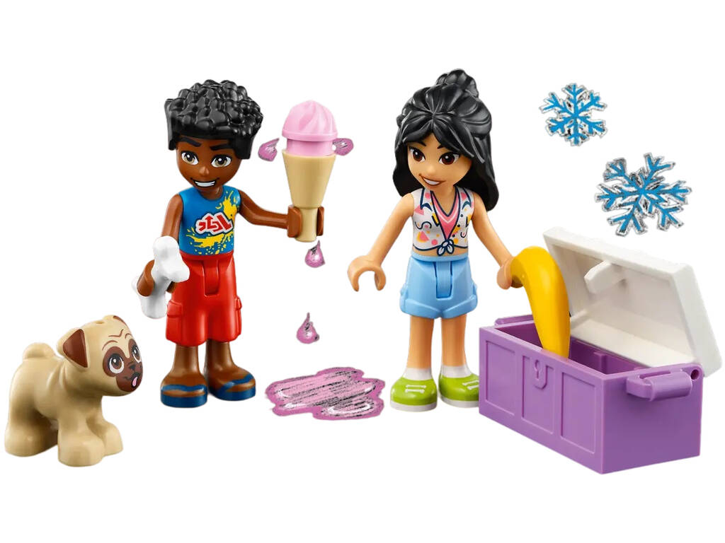 LEGO Flego Friends Divertente Buggy Spiaggia 41725