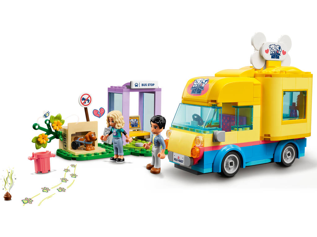 Lego Friends Furgoneta de Resgate Canino 41741
