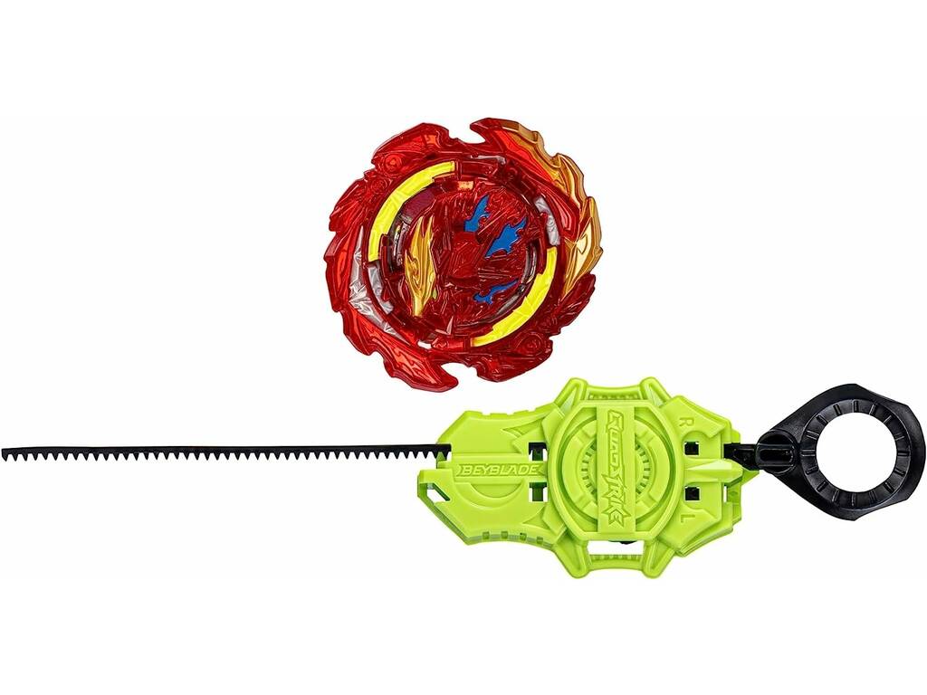 Beyblade Burst QuadStrike Kit iniziale trottola e lanciatore Hasbro F6784