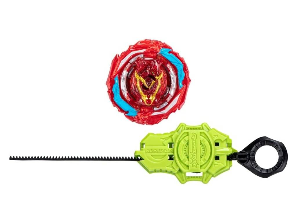Beyblade Burst QuadStrike Kit iniziale trottola e lanciatore Hasbro F6784