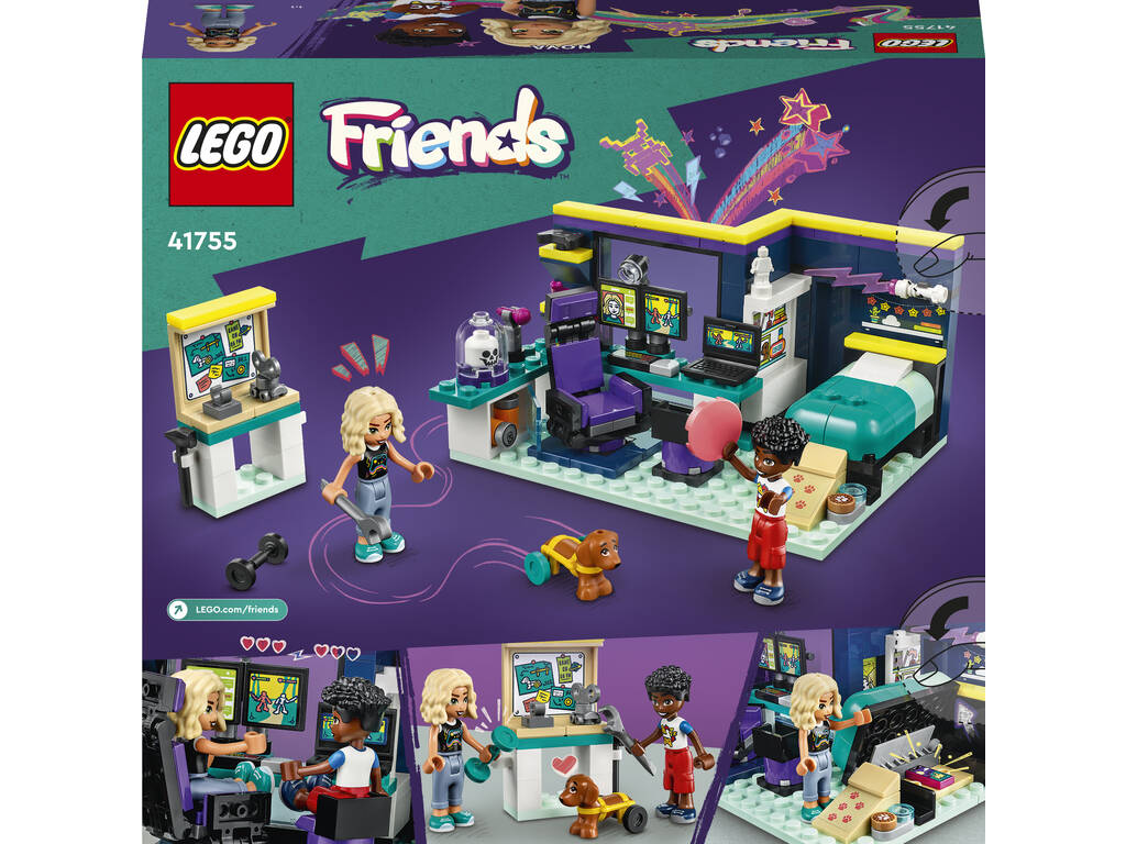 Lego Friends Habitación de Nova 41755