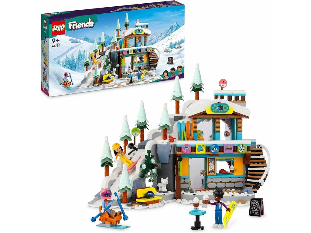 Lego Friends Pista da sci e caffè 41760