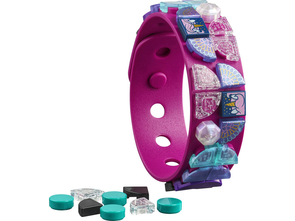 Lego Dots Pulseira Unicornios Eternos 41802