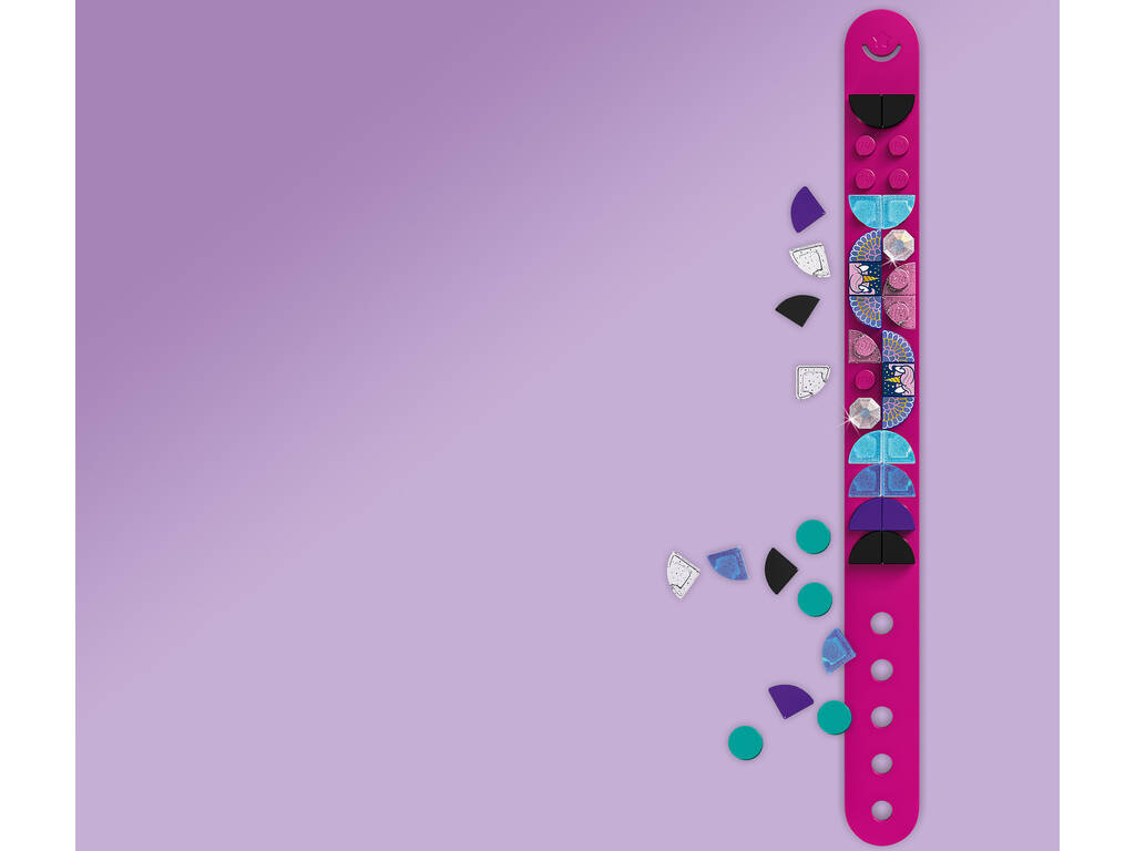 Lego Dots Pulseira Unicornios Eternos 41802
