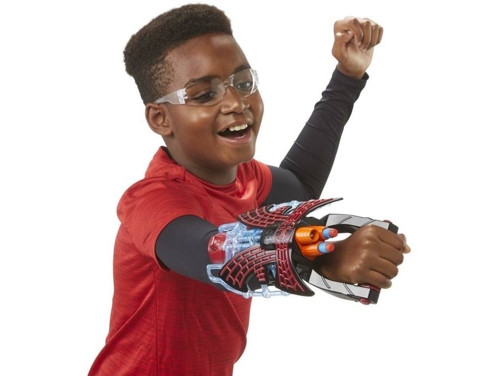 Nerf Spiderman Across The Spider-Verse Miles Morales Lanciatore Hasbro F3734