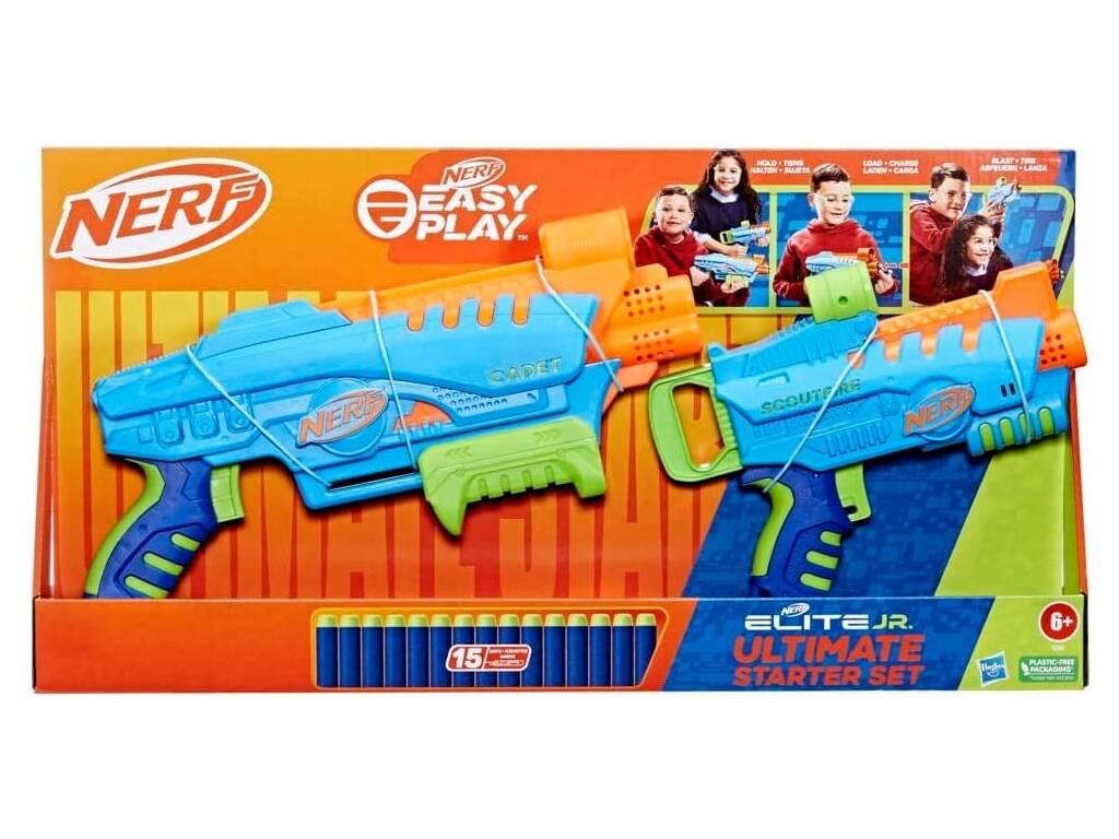Nerf Elite Jr. Ultimate Starter Set Hasbro F6369 