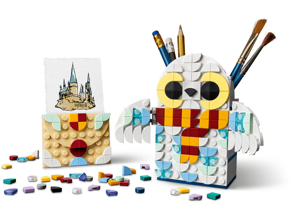 Porte-crayons Lego Dots Hedwig 41809