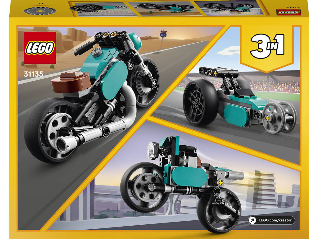 Lego Creator Motociclo clássico 31135