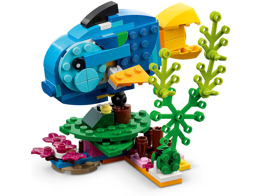 Lego Creator Pappagallo esotico 31136