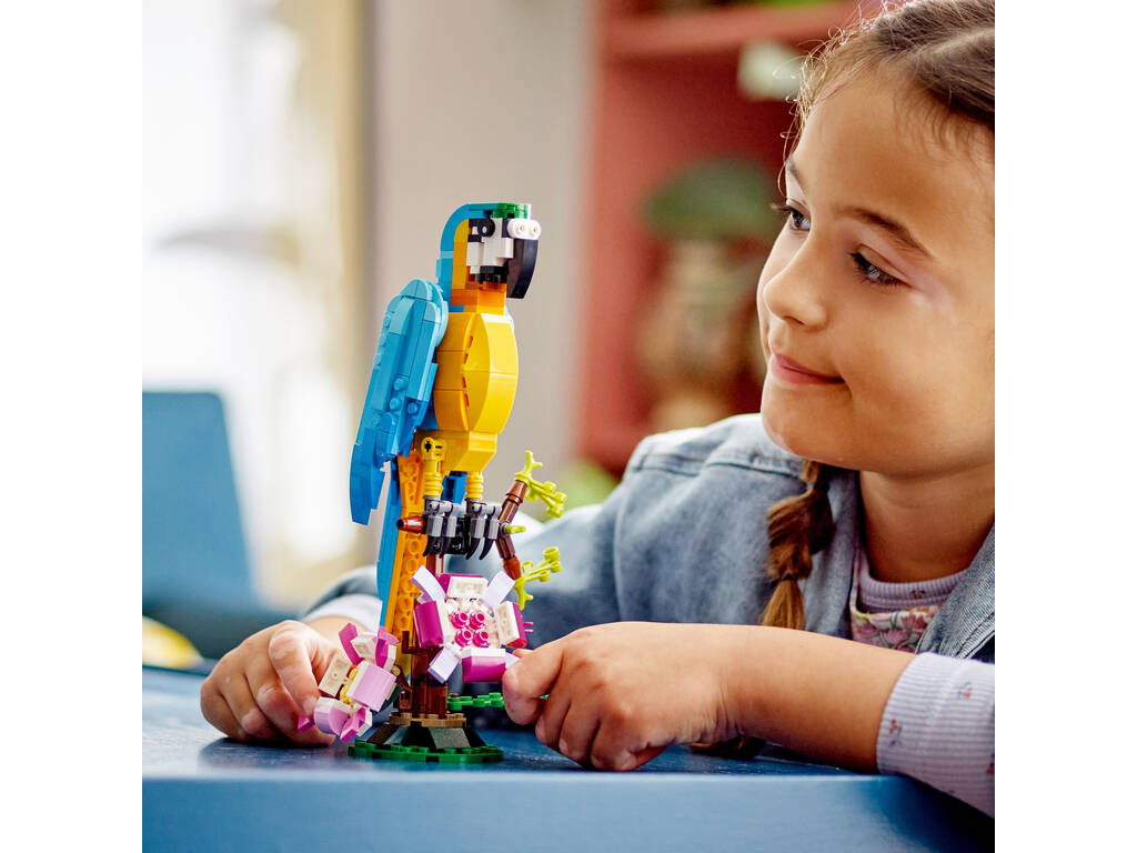 Lego Creator Pappagallo esotico 31136