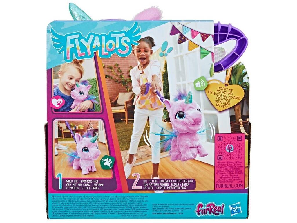 FurReal Flyalots Alitas Mi Alicornio Hasbro F6372