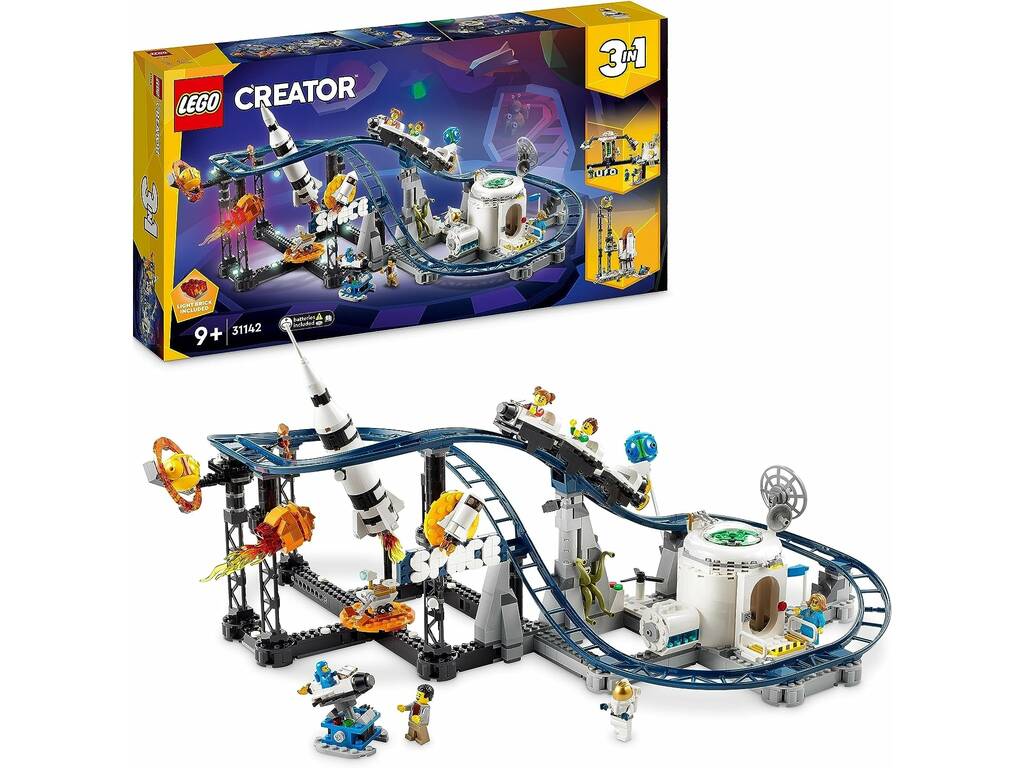 Lego Creator montagna russa spaziale 31142