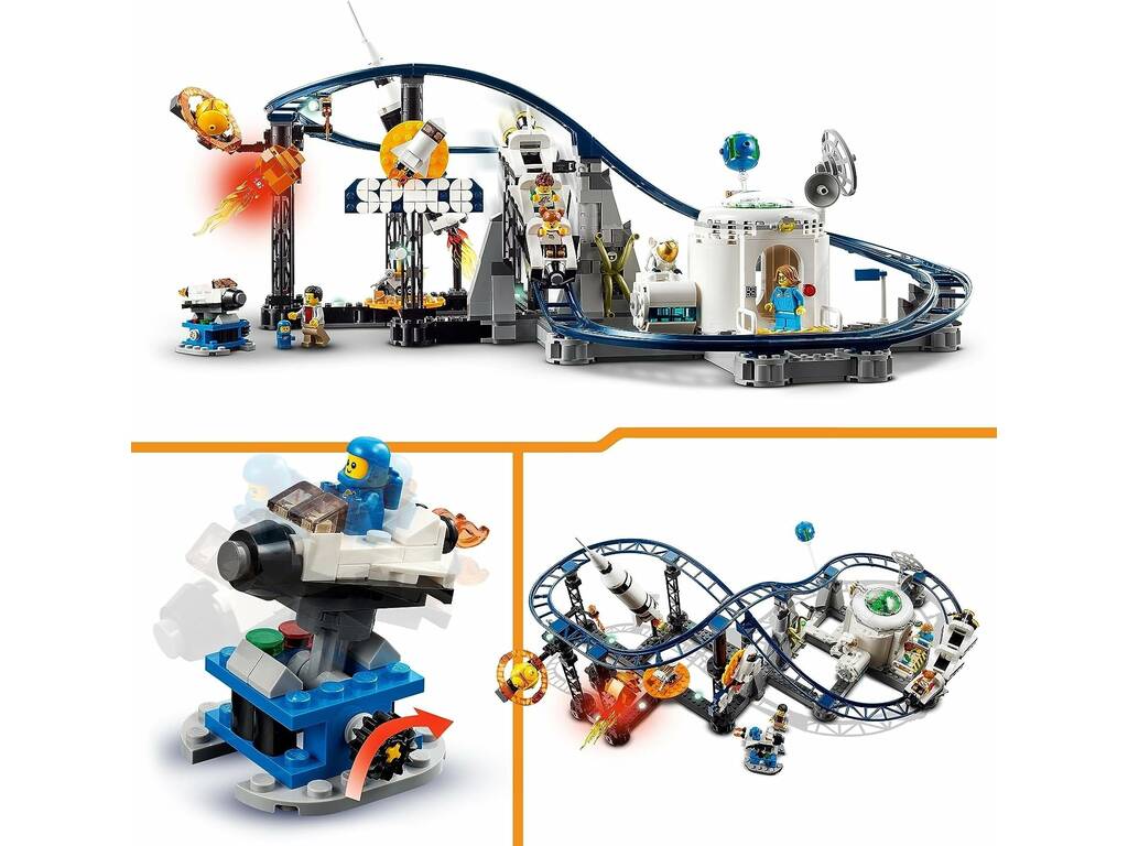 Lego Creator montagna russa spaziale 31142