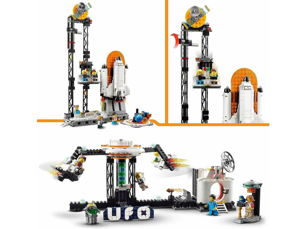 Lego Creator montagna russa spaziale 31142