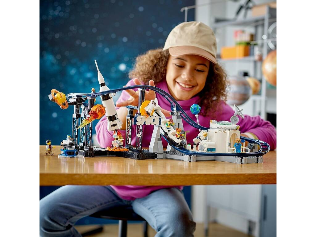 Lego Creator montagna russa spaziale 31142