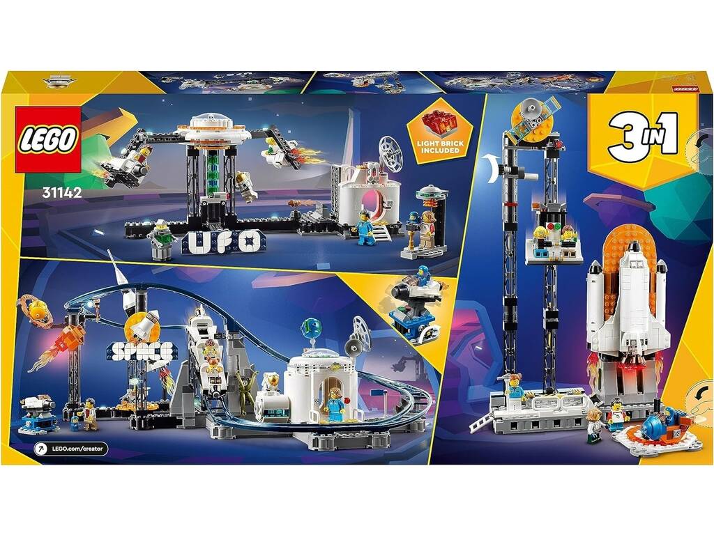 Lego Creator montagna russa spaziale 31142