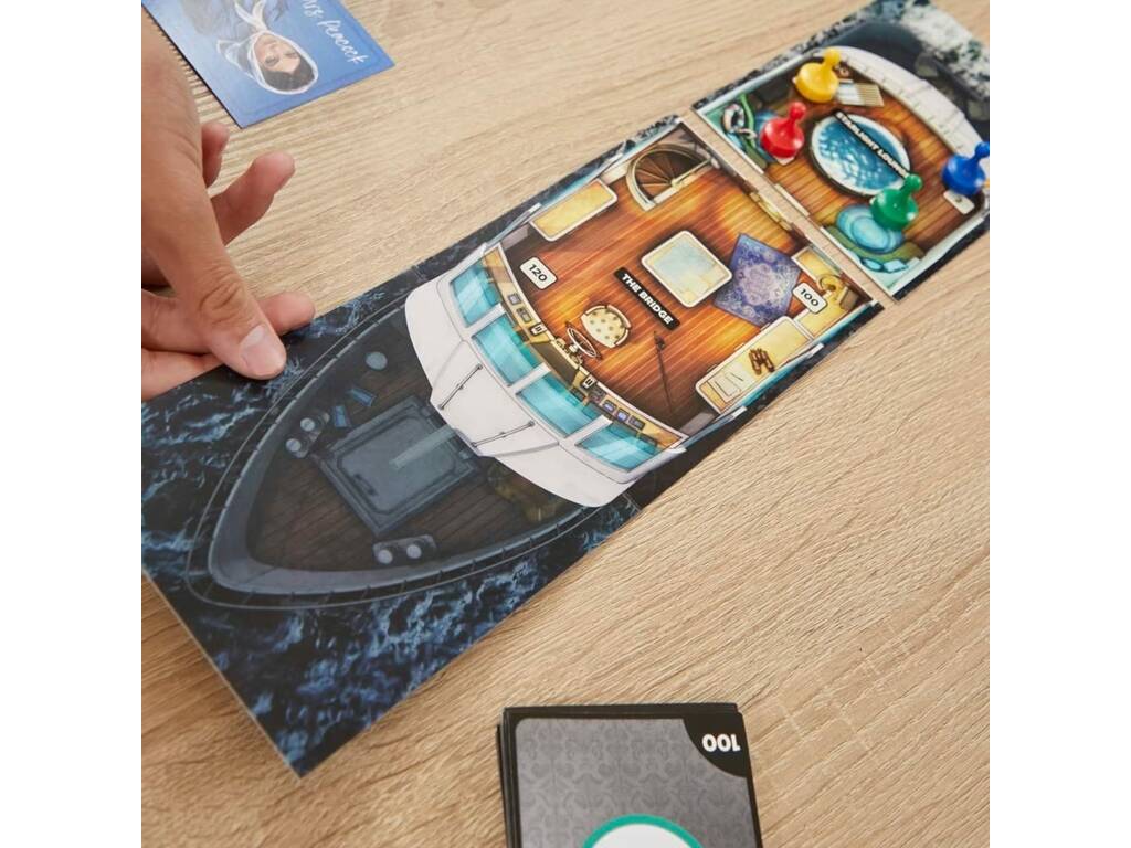 Cluedo Escape Sabotagem no Mar Hasbro F6110