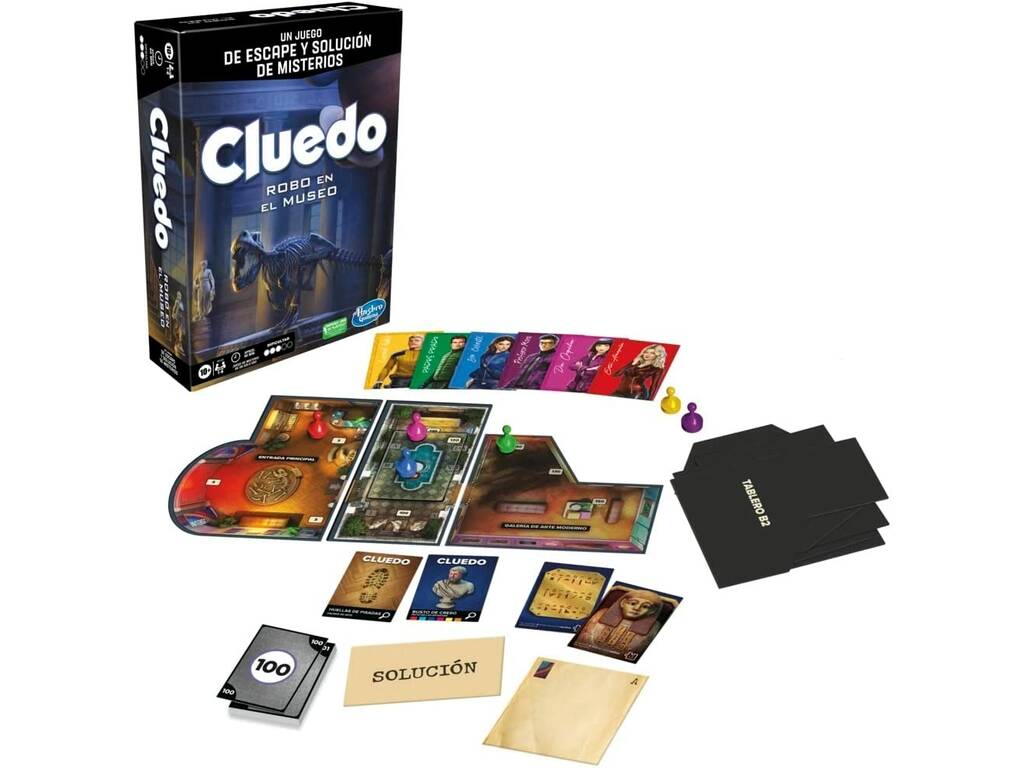 Cluedo Escape Roubo a Museu Hasbro F6109