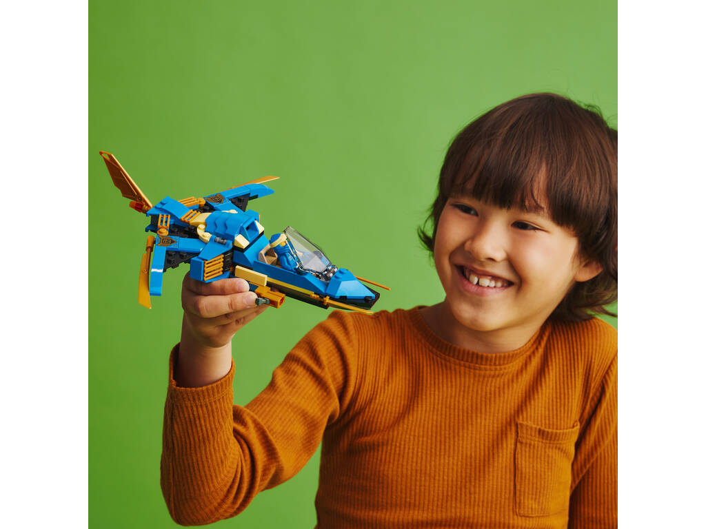 Lego Ninjago Evo Jay Lightning Jet 71784