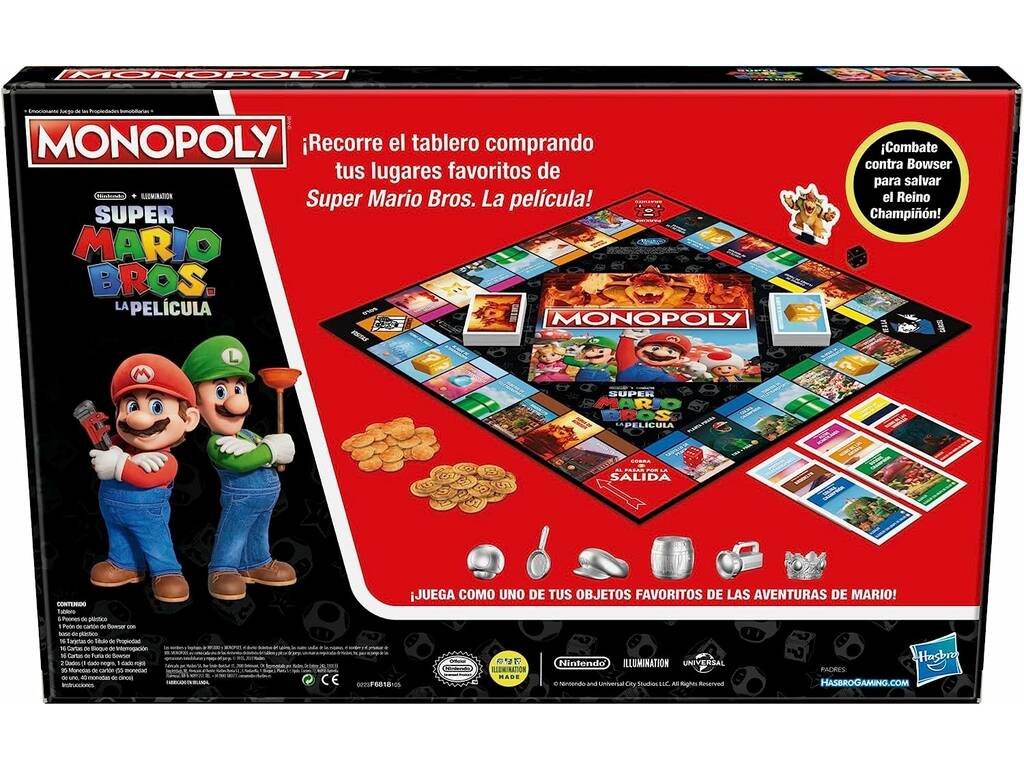 Monopoly Super Mario Le Film Hasbro F6818