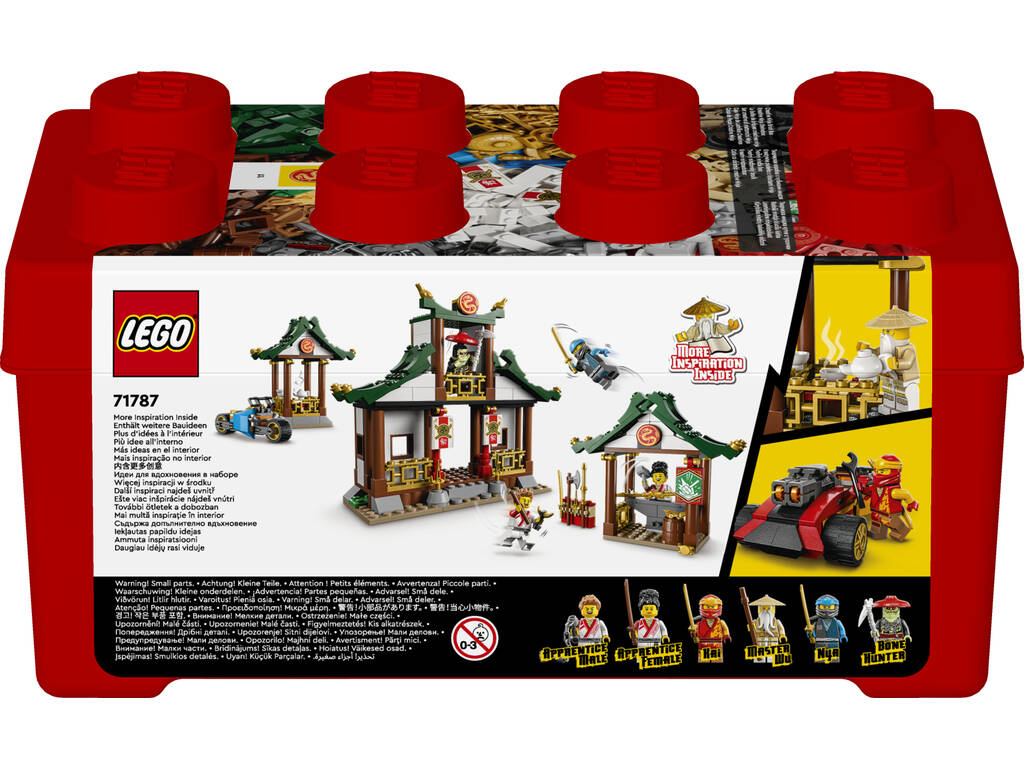 Lego Ninjago Caixa Ninja de Tijolos Criativos 71787